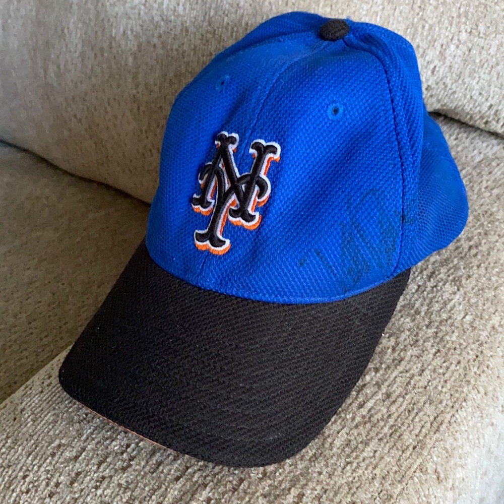 Signed Mets Hat - image 1